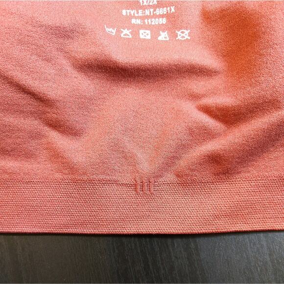 1X/2X Eggplant Front V Lattice Bralette + bra padding adjustable straps Zenana - Picture 11 of 15